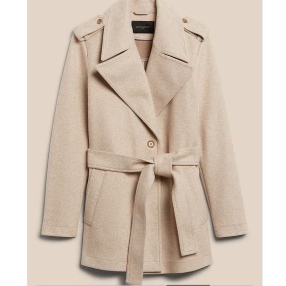 Banana Republic Belted Collar Jacket - Picture 8 of 16